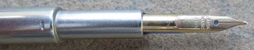 VANISHINGPOINT MECHANISM. Earlier style - says "NAMIKI" on th nib